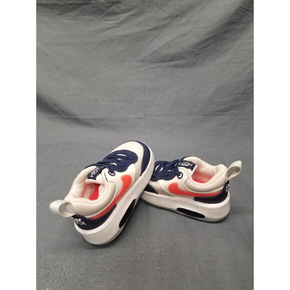 Nike Air Max Motif (TD) Sneakers Blue White Orange Boys Size 5c NEW IN BOX! - Picture 4 of 5